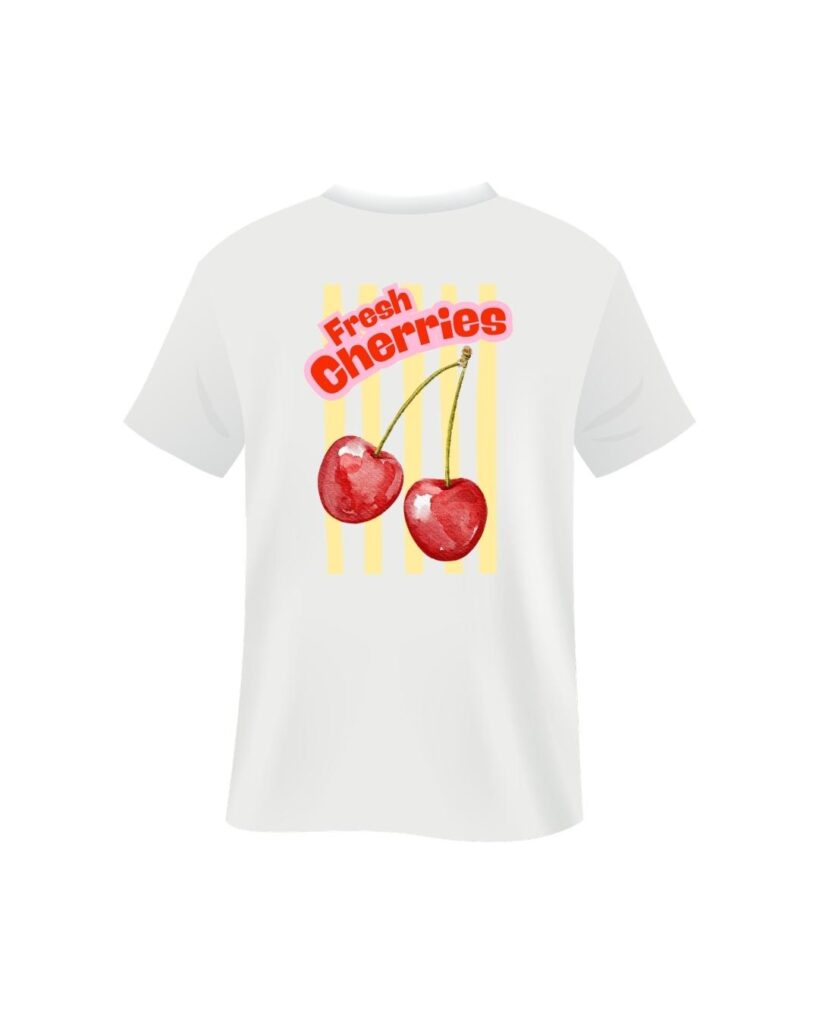 Camiseta Fresh Cherries